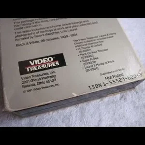 Media | Laurel Hardy On The Lam Classic Collection 1991 Vhs  